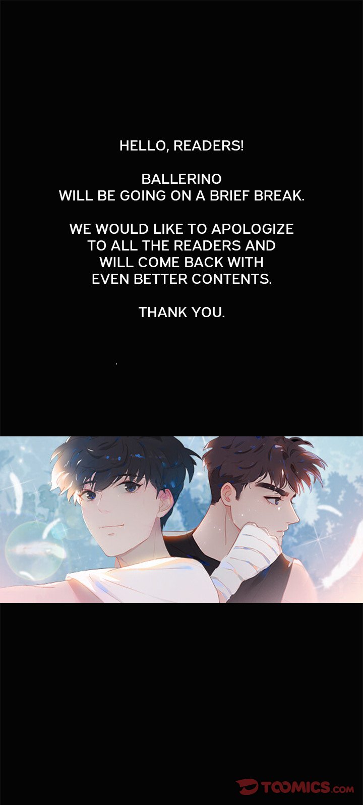 Ballerino - episode Notice - 0