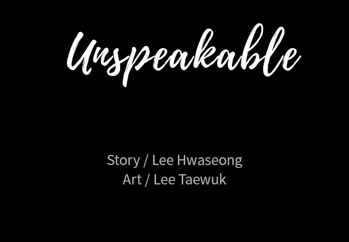 Unspeakable - episode 1 - 1