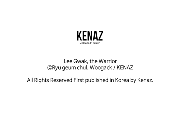 Lee Gwak, the Warrior - episode 48 - 119