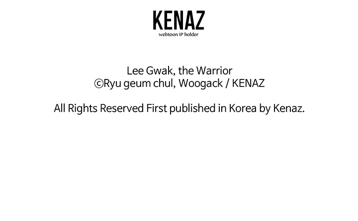 Lee Gwak, the Warrior - episode 65 - 112