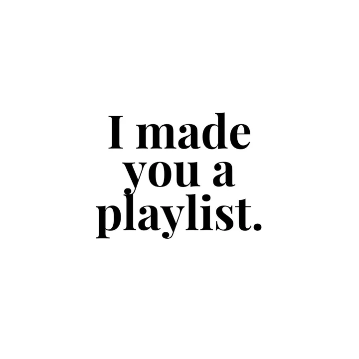 madeyouaplaylist