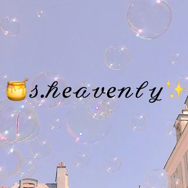 𝓈.𝒽𝑒𝒶𝓋𝑒𝓃𝓁𝓎
