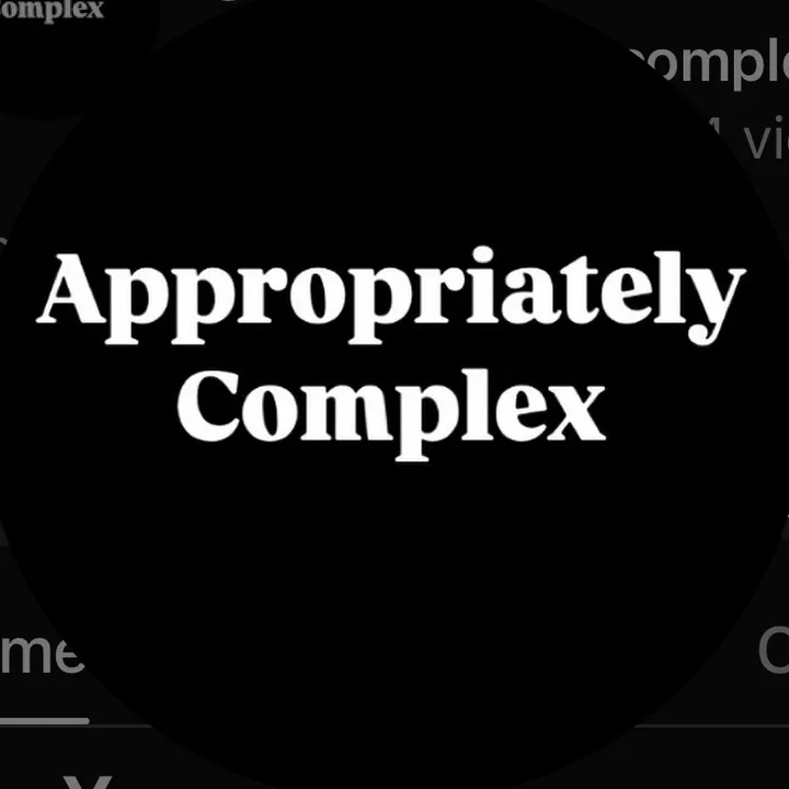 @appropriatelycomplex
