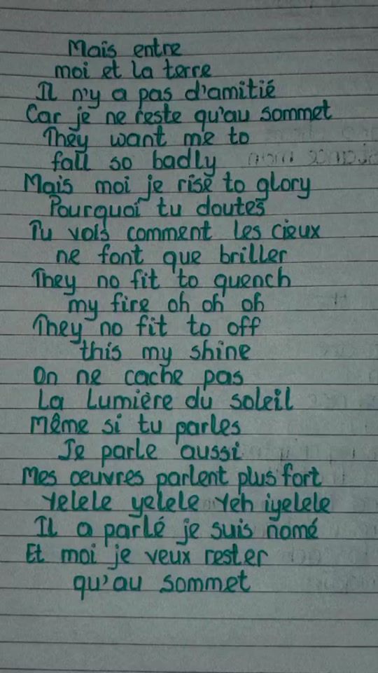 TikTok video thumbnail by lyrics.quee