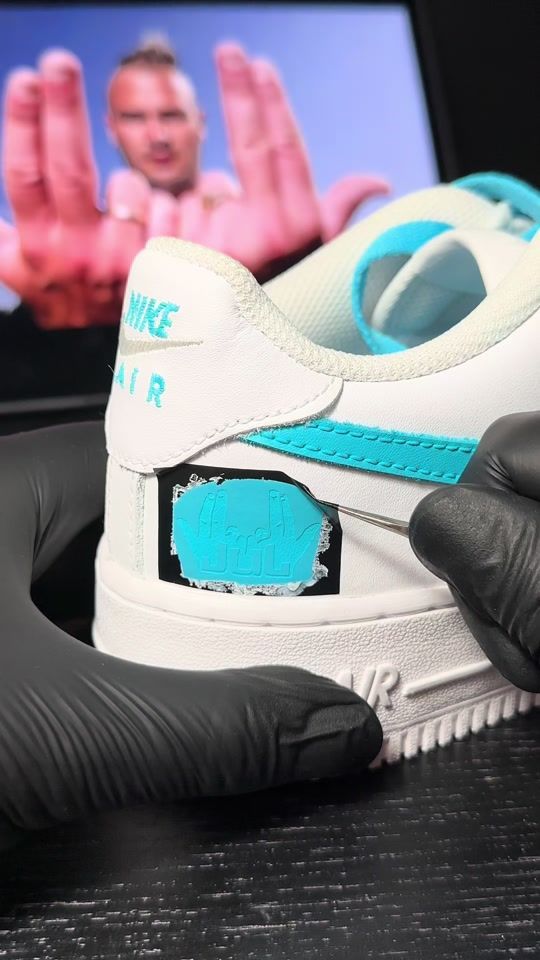 TikTok video thumbnail by av.custom.sneakers