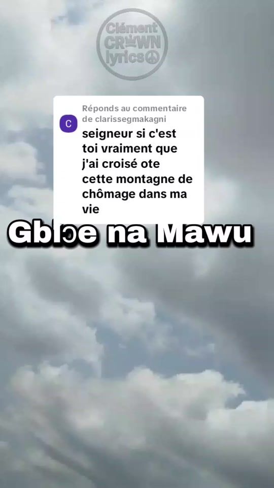 TikTok video thumbnail by clementcrownlyrics01