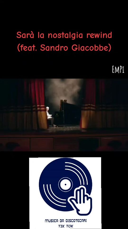 TikTok video thumbnail by musicaxdiscotecari_e_non