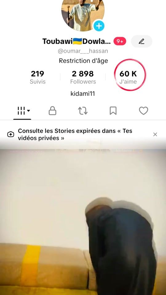 TikTok video thumbnail by oumar___hassan