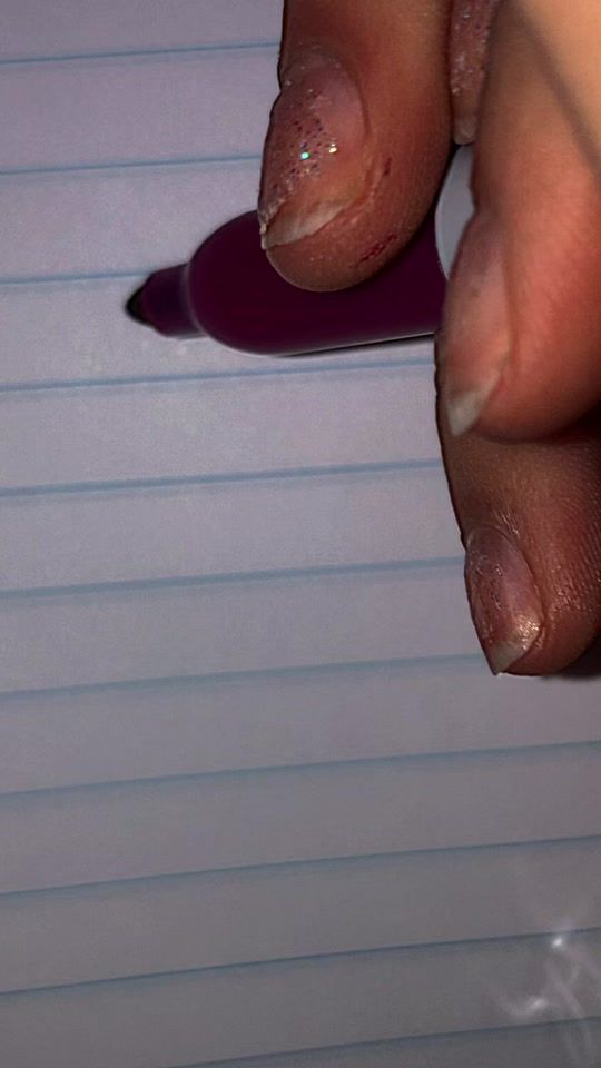 TikTok video thumbnail by hand._.writing0987