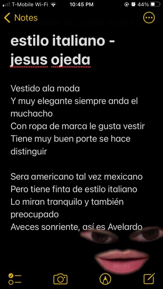 TikTok video thumbnail by letras.de.canciones101