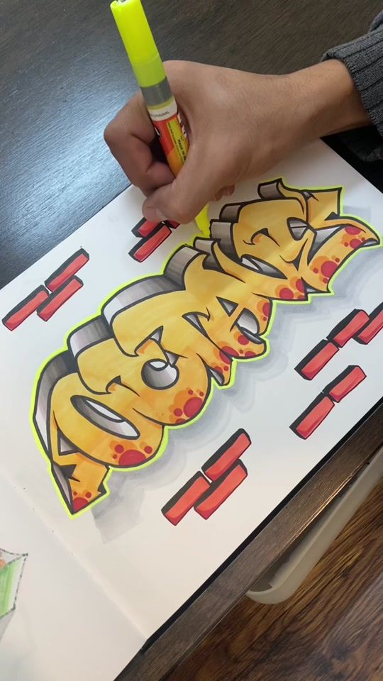 TikTok video thumbnail by graffitiartbook