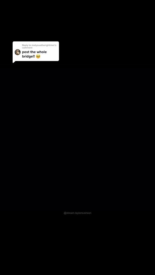TikTok video thumbnail by stream.taylorsversion