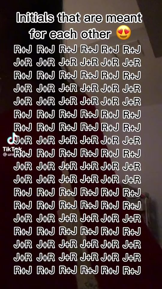 TikTok video thumbnail by initials_forever_