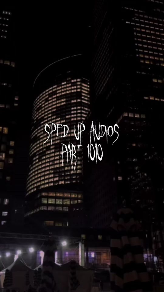 TikTok video thumbnail by speededupaudioss