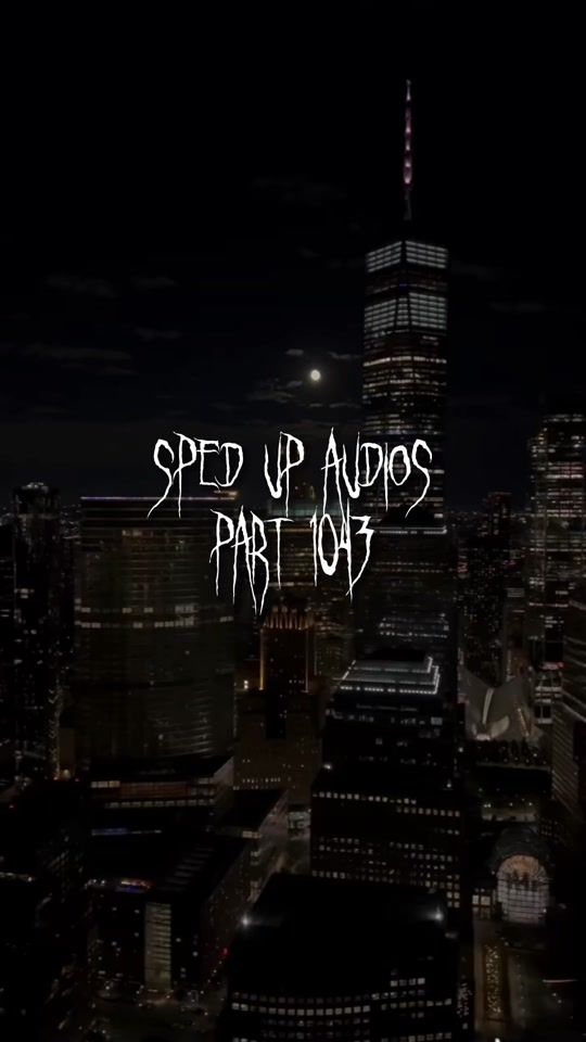 TikTok video thumbnail by speededupaudioss