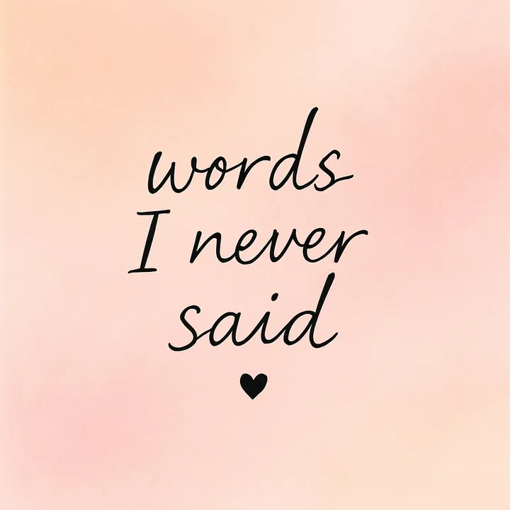 wordsineversaid59
